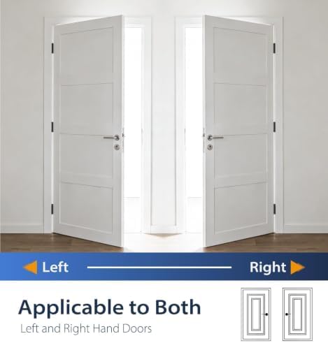 4 inch self closing door hinges,square & 5/8", package contents