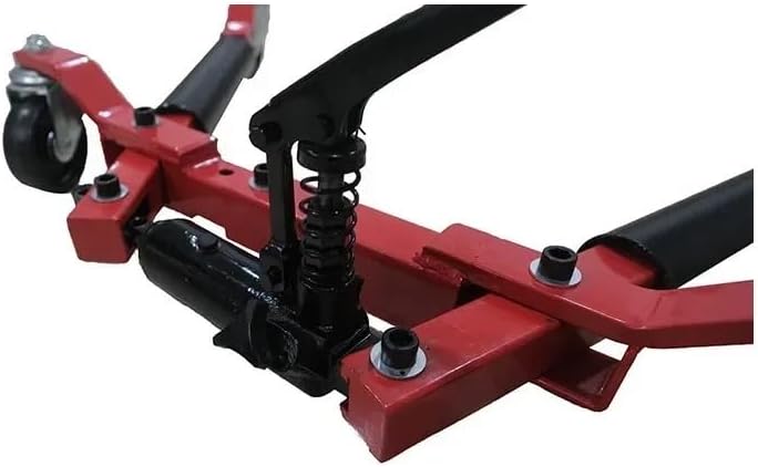 Car Mover Cart Moving Cars Car Dolly Tow 12" go Jacks Aluminum Mover Roller,Red 4pcs,Red 4pcs