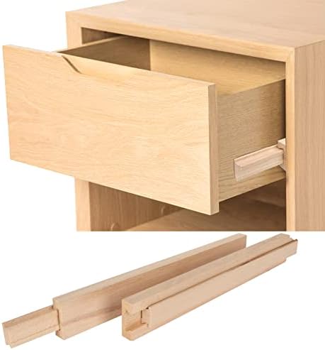 15.7 inch wooden drawer slides, bottom center mount, package contents
