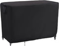 Kingling Outdoor Table Cover for Wicker Bar Cart, 48 Inch Waterproof Patio Bar by Kingling