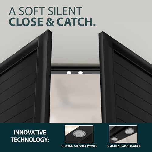 mega handles concealed magnetic door catch for dummy on a desk or shelf