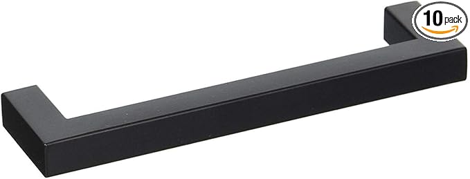 goldenwarm 10 Pack 5 Inch Black Cabinet Handles by goldenwarm