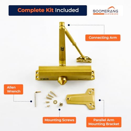 boomerang d4016 medium/heavy-duty designer auto commercial door closer shown in use