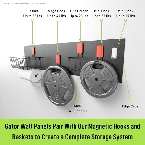 gator magnetics wall kit: 3 panels, 6 magnetic, view 9