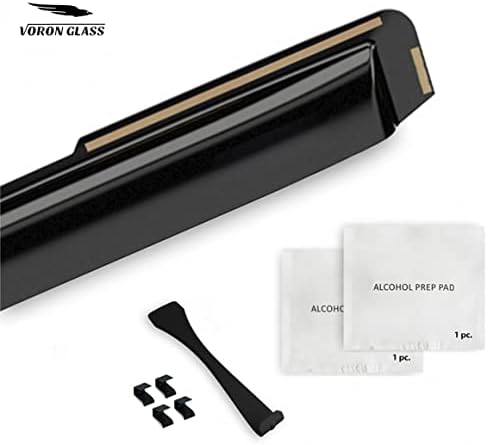 voron glass in-channel extra durable rain guards for, package contents