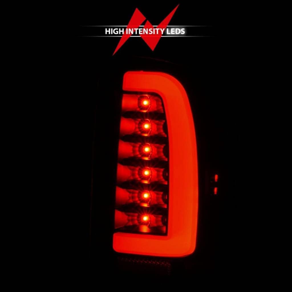 ANZO For Toyota Tacoma 1995-2004 Tail Lights LED Black Housing Clear Len Pair | 311353