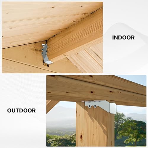 2x6 joist hanger,lu26 18 gauge double shear face, side view