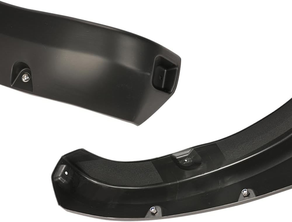 ANDPLAY Pocket-Riveted Fender Flares 4PCS Smooth Wheel Cover Protector | Compatible with Toyota Tundra 2007-2013, Paintable Matte Wheel Arch Cover Trim 5054781AB, AH 55054780A