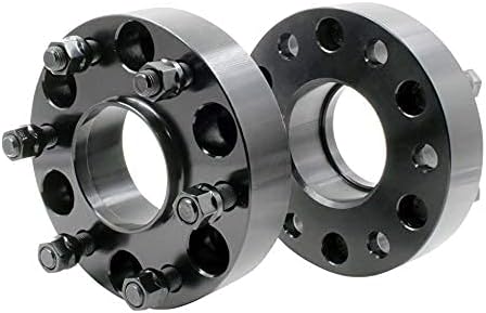 Wheel Accessories Parts 2 Pcs Hub Centric Wheel Spacers Adapters 6x5.5 6x139.7mm 1.50 Inch Thick 78.1mm Hub M14x1.5 14x1.5 Thread Stud Fits Chevy Silverado 1500 Suburban Tahoe ｜ GMC Sierra 1500 Yukon