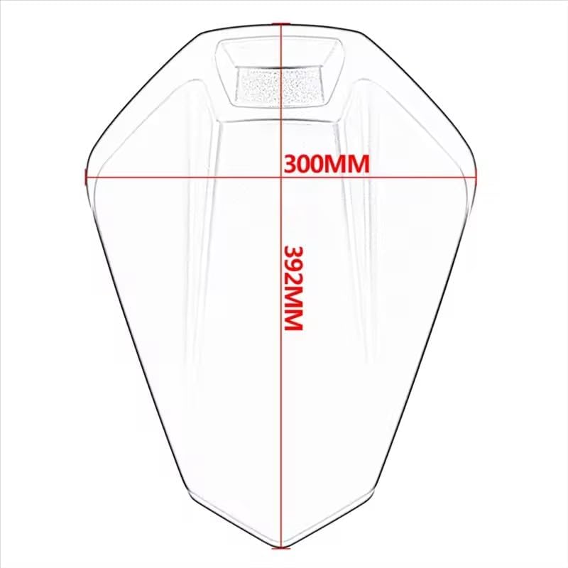 Motorcycle Seat Cover Cowl Fairing Rear Passenger Pillion for K-TM 125 250 390 Duke 2017-2025 2018 2019 2020 2021 2022 Duke 390 (Carbon Look)