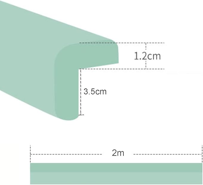 XPLKQXE Sharp Edge Safety Corner Edge Foam Padding, Edge Guards Bumpers Adhesive - Image 6