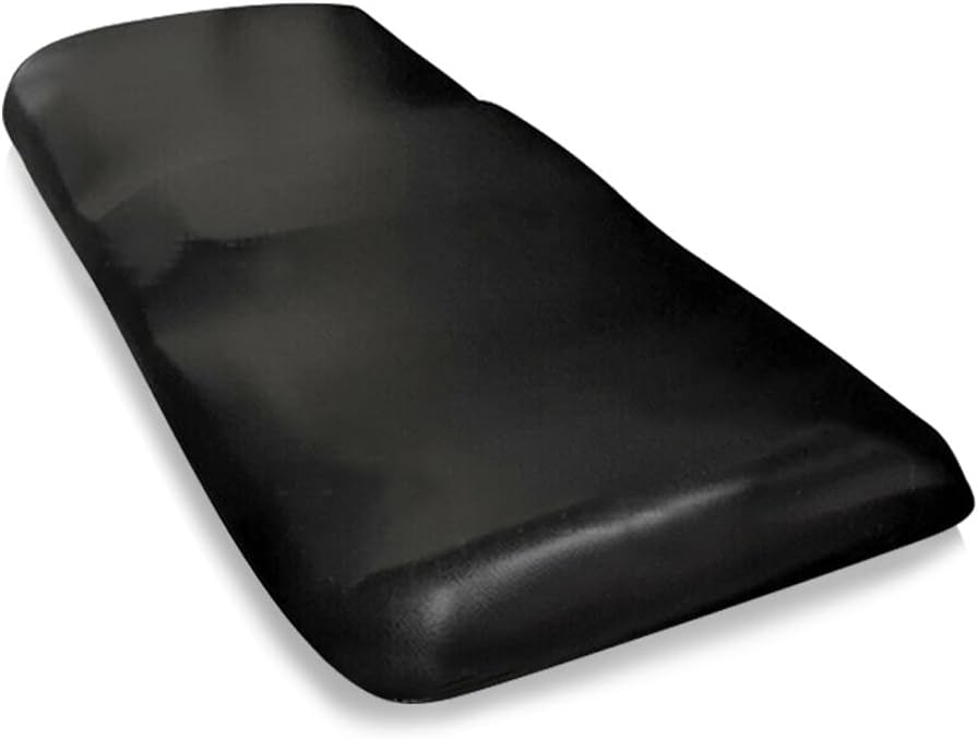 G-PLUS Soft Seat Cover Protector Compatible with Polaris Ranger 400 500 570 800 RZR UTV 2010-2014 4x4 Midsize Lower Seat Cover, Black