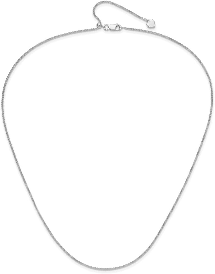 jewelryweb 1.3mm 925 sterling silver polished lobster claw, side view