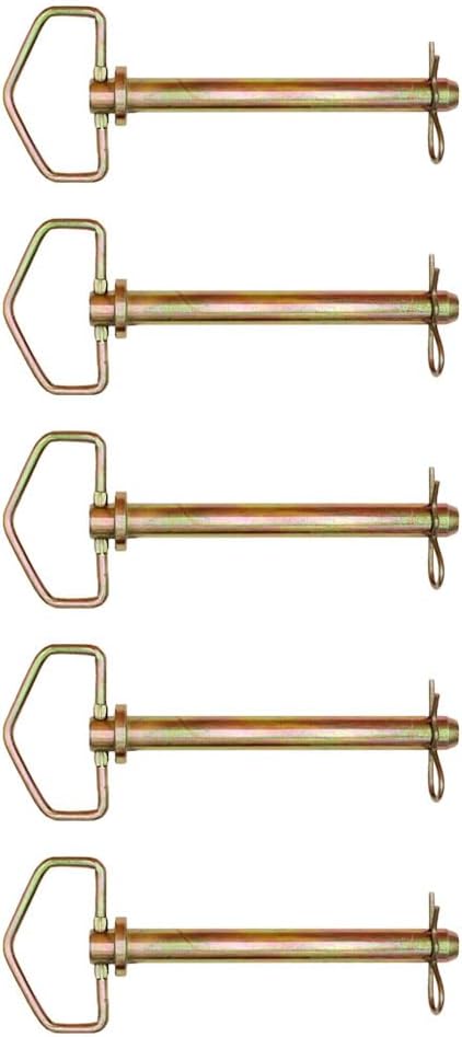 Five (5) 3/4 X 6-1/4 Farm Tractor Towing Draw Hitch Pin Equipment Implement Pulling Truck