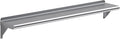 AmGood 48" Long X 8" Deep Stainless Steel Wall Shelf | NSF Certified |
