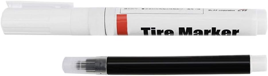 Mc-006 Touchup Paint Pen Cool White Large Volume Letter Marking Pen Marker for Car Tires