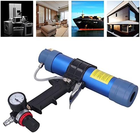 sausage silicone caulking glue gun,310ml 1/4in pneumatic glass, view 9