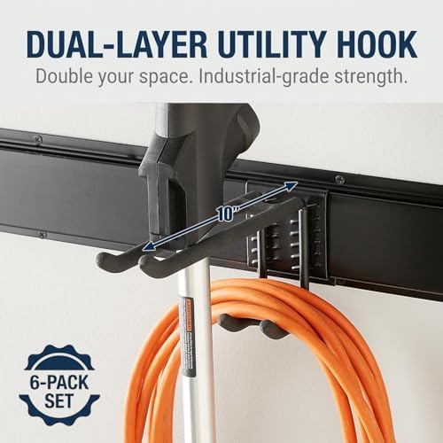 aking ace 48 inch garage tool organizer, wall shown in use