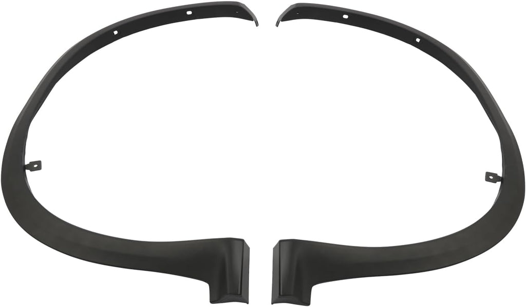Front Fender Flare Molding Trim for Infiniti QX50 2019 2020 Left Driver Side and Right Passenger Side Front Fender Flare Molding Arch Trim Replacement Black 638615NA0A 638605NA0A