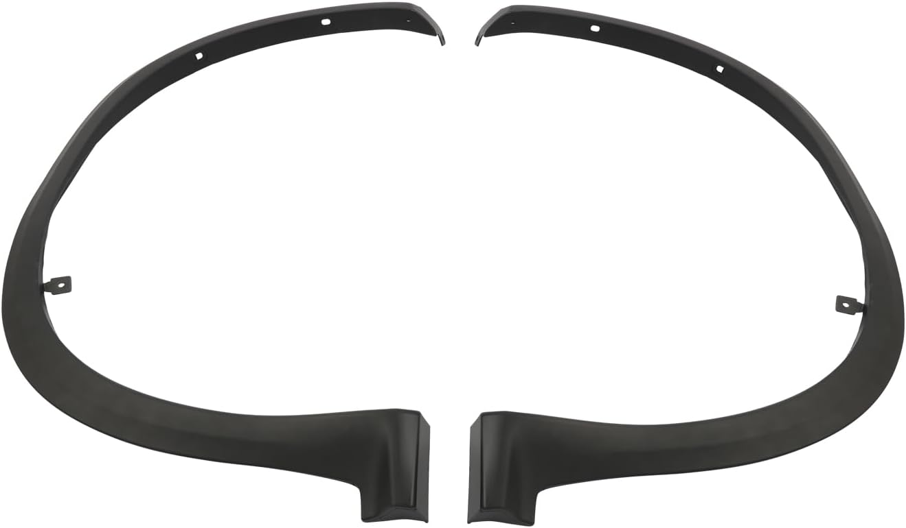 Front Fender Flare Molding Trim for Infiniti QX50 2019 2020 Left Driver Side and Right Passenger Side Front Fender Flare Molding Arch Trim Replacement Black 638615NA0A 638605NA0A