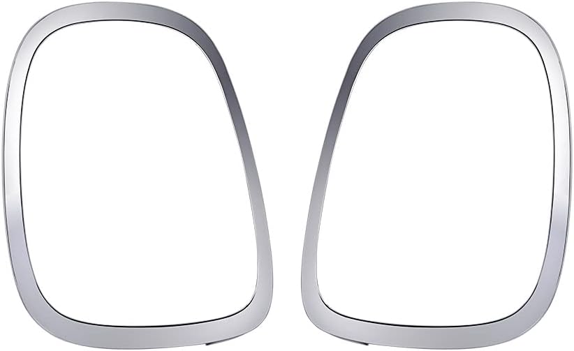 Compatible with 2014-2023 BMW Mini Cooper F55 F56 F57 MC2812101 MC2813101 Taillight Trim Ring Driver Passenger Sides (Glossy Black)