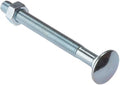 forgefix cb10180m carriage bolt and nut - zinc, main product view