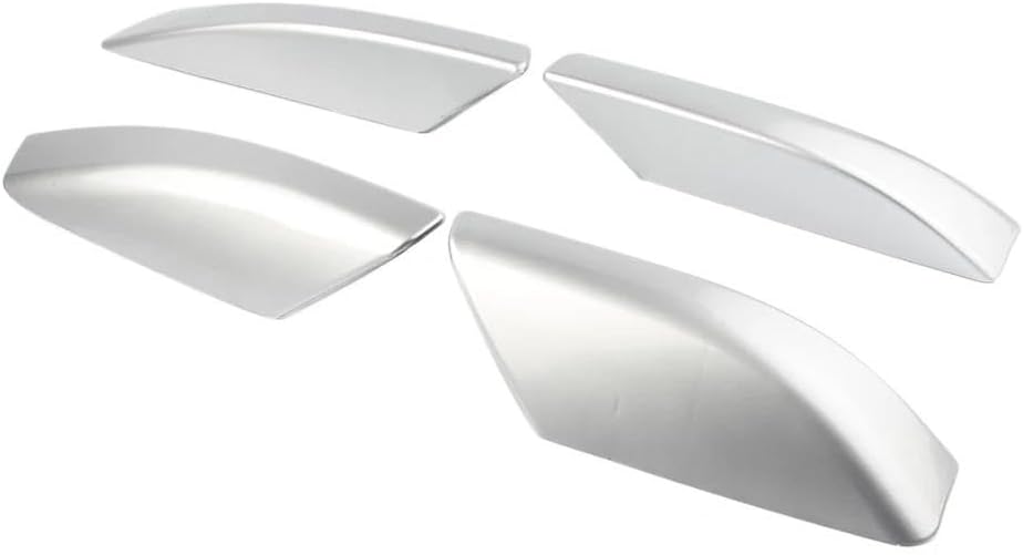 Rooftop Cargo Carrier 4Pcs Silver Car Roof Rack Bar Rail End Protection Cover Shell for Toyota for 4Runner for N210 2003-2006 2007 2008 2009 Roof Racks Boxes