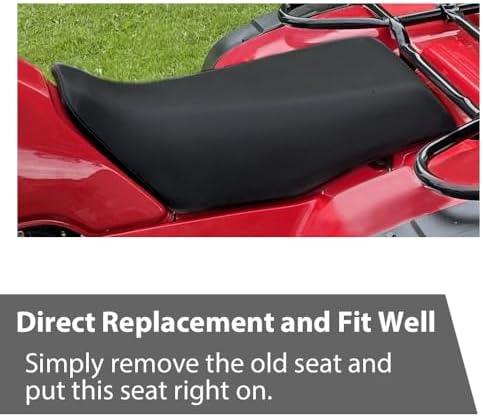 ALLGOOD Seat Cover Compatible with Honda Fourtrax 300 1988-2000 Seatcover Replacement Black
