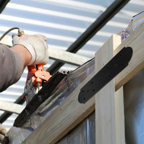 i shape steel flat bracket, 4 pcs 10" showing dimensions