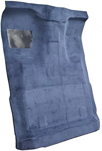 Replacement Auto Carpet Floor Liner - Molded Cutpile - fits 1980-1986 Ford F-150 Extended Cab 2WD 4 Speed Manual (Gold)