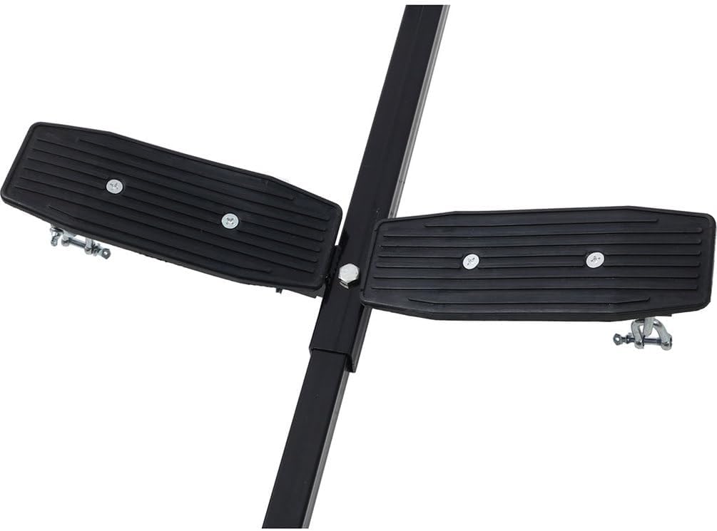 Boat Trailer Dolly, 420 LBS Capacity Trailer Mover with Adjustable 96-116 Inch Length, Heavy Duty Steel Boat Dolly with 16 Inch Pneumatic Tires for Kayak, Canoe, Fishing Boat, Motorboat