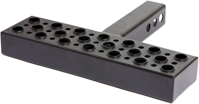 Sunshine Artisan Hitch Step for 2'' receivers and Rust Towing Bumper Guard Black Hitch Steps for Most Cars SUV Trucks Automotive Bump Step 1 Pack