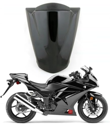 Gloss Black Rear Seat Fairing Cover Cowl Fit for Kawasaki EX250R Ninja 250 2008-2012 2009 2010 2011 Motorcycle ABS Plastic Rear Tail Seat Cowl