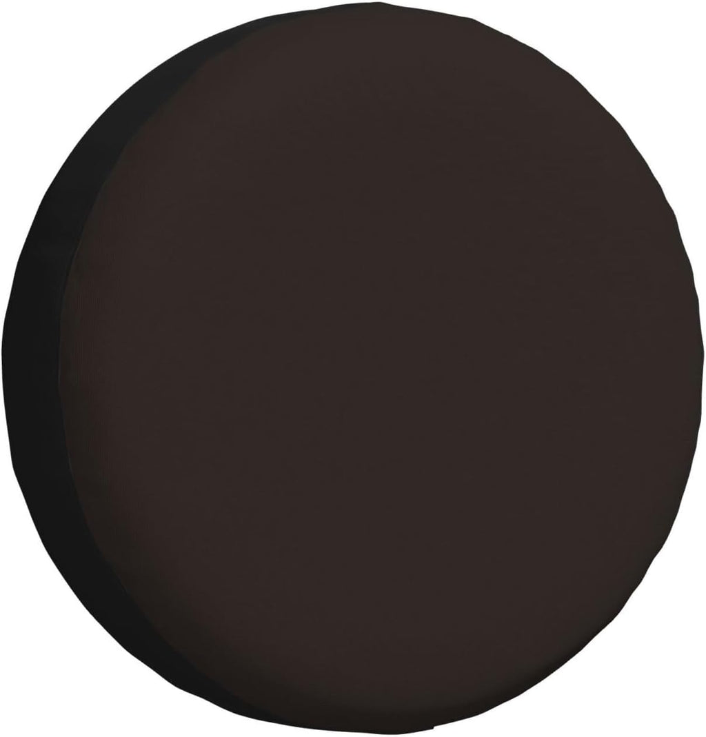 Warm Black Print Universal Spare Tire Cover for RV, Jeep | Wheel Protector Fits Rv, Trailer, Jeep, Shield Tires From Sun, Dirt And Rain For Outdoor Storage