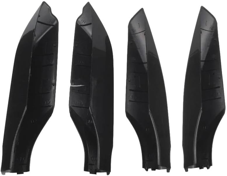 Rooftop Cargo Carrier ABS Roof Rack Bar Rail End Protection Cover Shell 4PCS for Toyota for Land for Cruiser for Prado for Fj150 2010-2018 Roof Racks Boxes