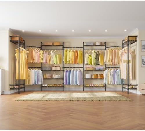 timate f3 garment rack heavy duty clothes rack showing dimensions