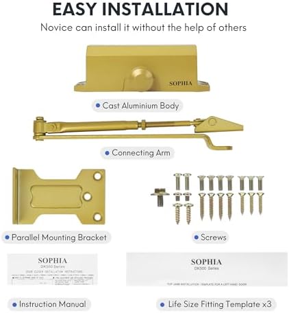 sophia automatic door closer commercial, auto door closer on a desk or shelf