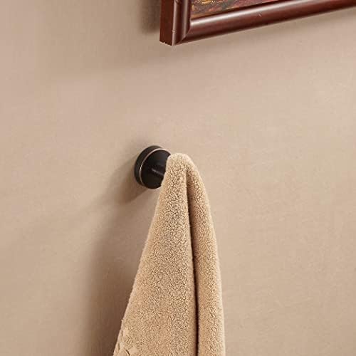 bigbig home bronze towel hooks, bathroom robe hook showing dimensions