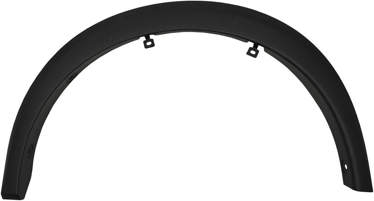 Front Left Fender Wheel Molding Trim Compatible with 2021-2024 Nissan Kicks Driver Side Front Wheel Arch Fender Wheel Arch Molding Trim 638115RY0A