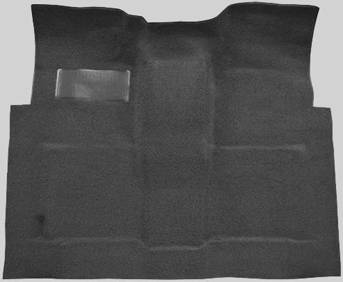 ACC Replacement Auto Carpet - Molded Loop - fits 1960-1966 Chevrolet K10 Pickup Regular Cab 4WD Column and Floor Shift (Black)
