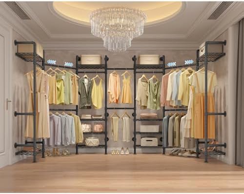 timate f3 medium wall mounted clothes rack expandable, front angle view