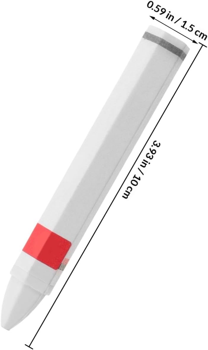 2pcs Wax Marker Pens for Tire Repair Car Tire Marking Pens Fine Tip for Precise Marking for Cars Motorcycles Bicycles High Visibility White