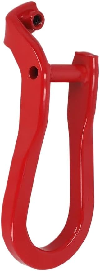 2X Red Tow Hooks Compatible with Silverado Sierra 2500HD and 3500HD