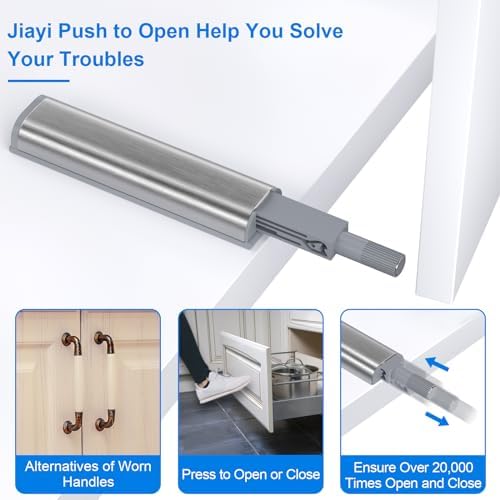 jiayi cabinet latch magnetic push catch 20 pack, view 9