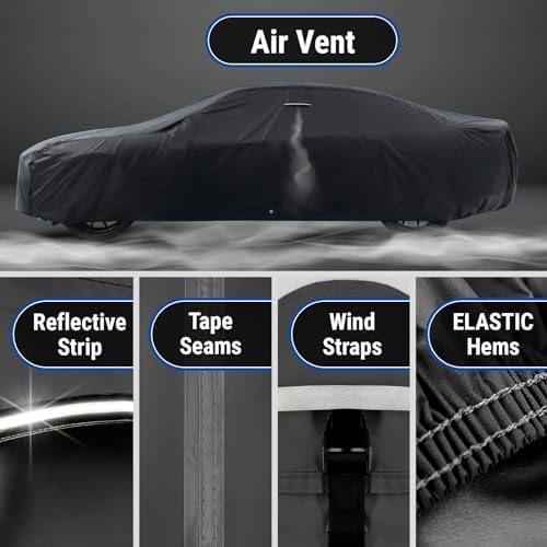iCarCover Car Cover Waterproof All Weather for 1966-1970 Buick Riviera