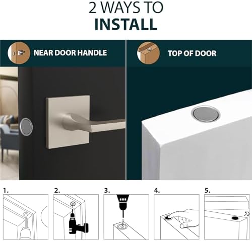 mega handles concealed magnetic door catch for dummy showing dimensions