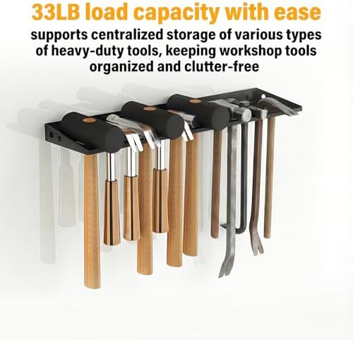 wall mount screwdriver organizer, plier organizer, hammer rack, package contents