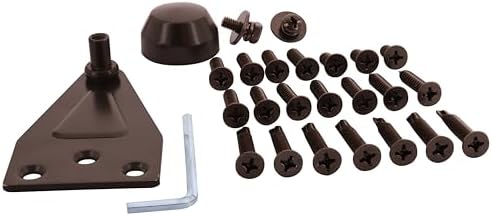 crl dc54 bronze finish size 4 surface mount on a desk or shelf