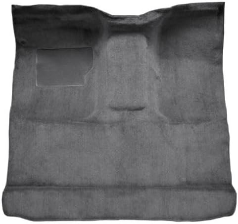 Substitute Passenger Area Carpet fits Ford F150 Truck 1975-1979 Regular Cab 4WD Automatic Transmission Color 801-Black