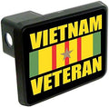 Slap-Art Vietnam Veteran Military 2" Tow Trailer Hitch Cover Plug